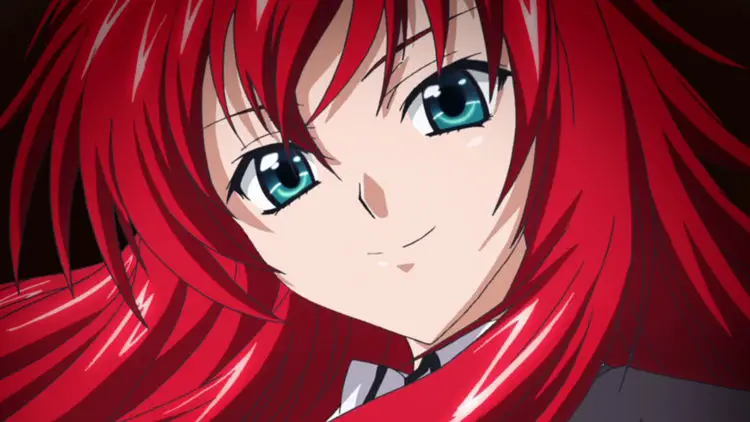 Girl red anime haired 11 Cutest