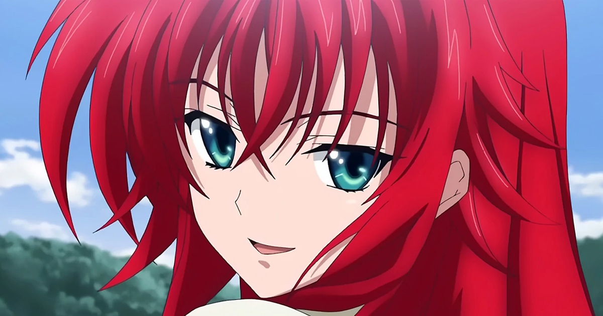 AI Image Generator: Anime girl with medium length red hair with green eyes  and freckles