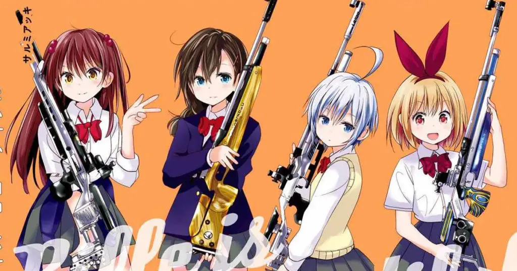 Rifle is Beautiful Anime Reveals Key Visual Voice Cast Staff