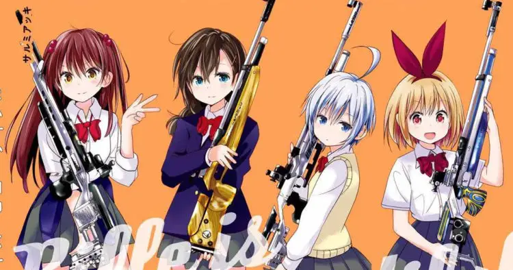 Rifle is Beautiful Anime Reveals Key Visual Voice Cast Staff