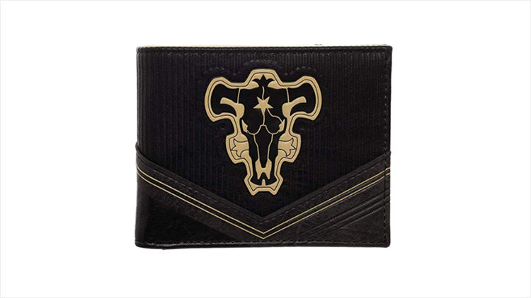 Black Clover Gift Ideas - Black Bulls Emblem Bifold Wallet