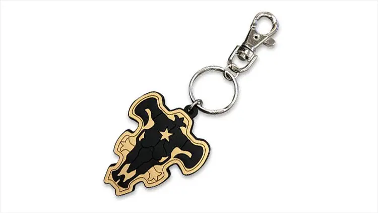 Black Clover Gift Ideas - Black Bulls Emblem Key Chain