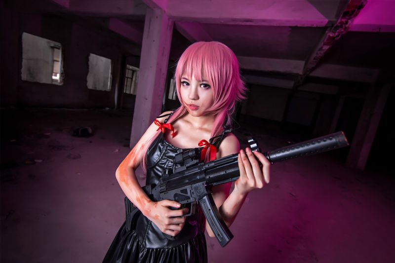 Yuno Gasai cosplay