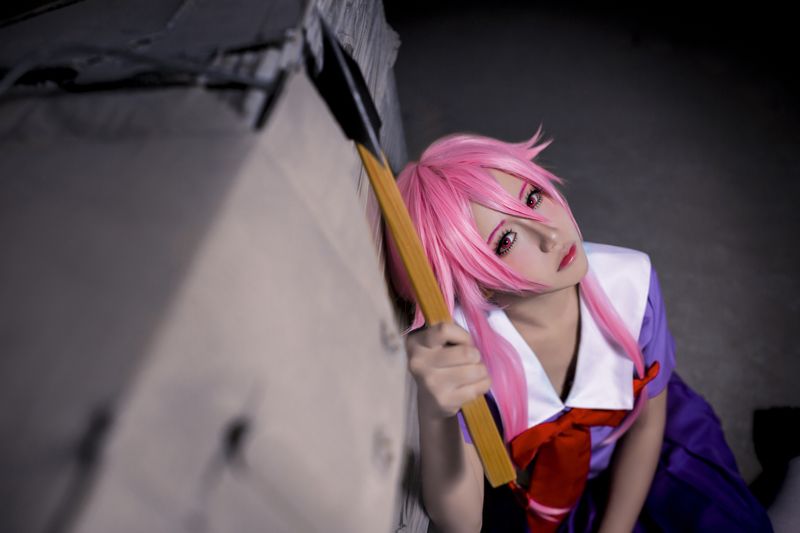 Yuno Gasai cosplay