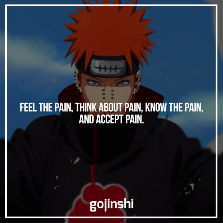15 Best ThoughtProvoking Pain Quotes From Naruto