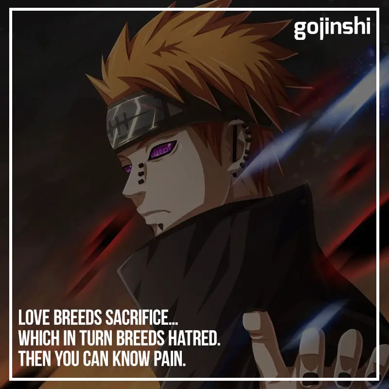 Pain Quotes From Naruto