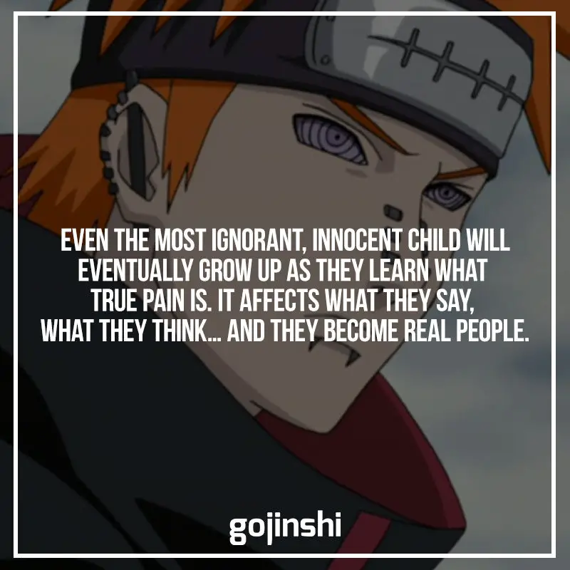 Pain Quotes From Naruto