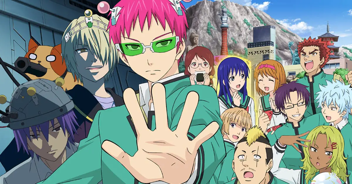 The Disastrous Life of Saiki K Watch Order Guide.